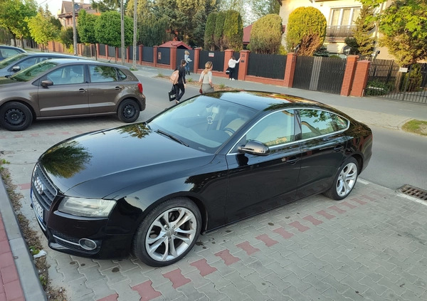 Audi A5 cena 40000 przebieg: 124000, rok produkcji 2009 z Warszawa małe 37